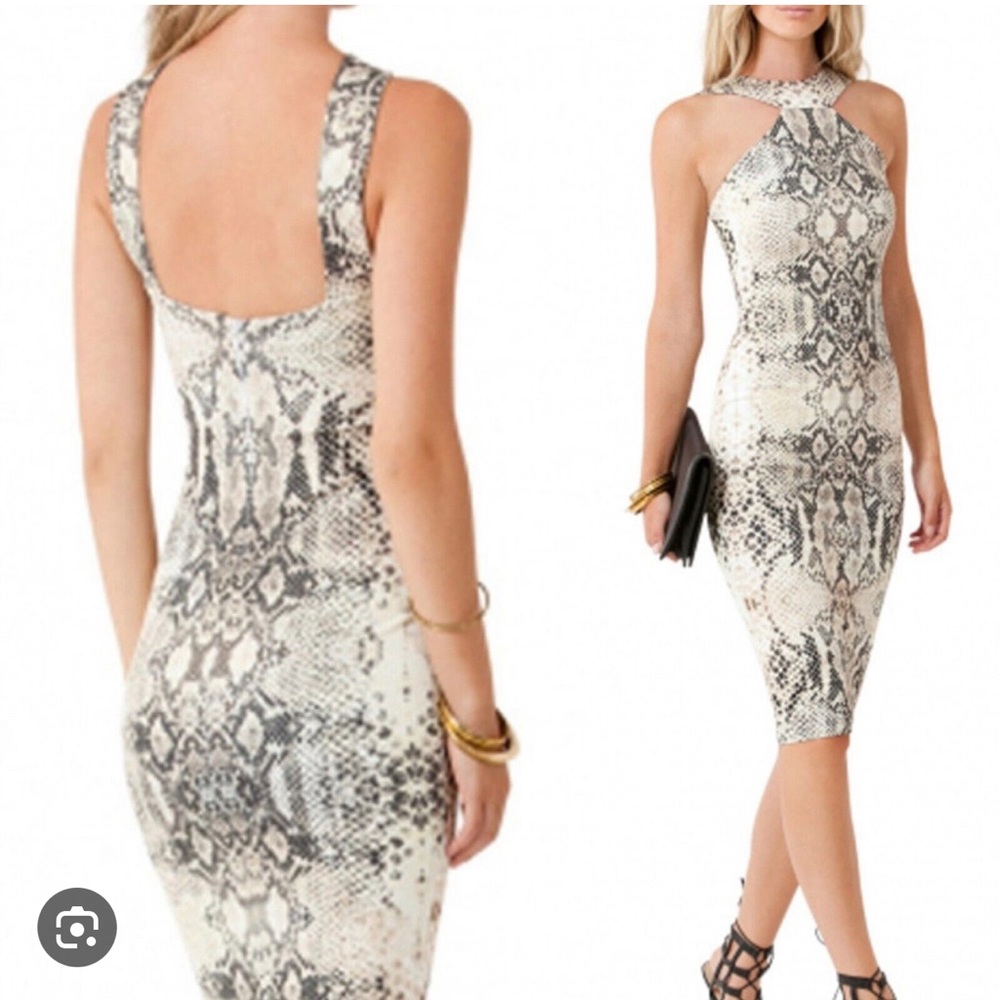 Halebob Kazumi Snake Print Dress